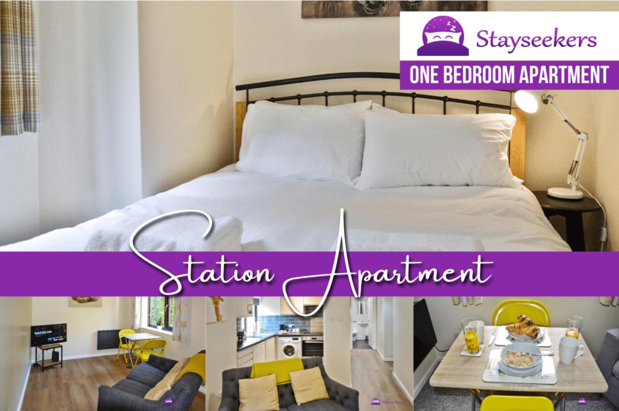 Station 1 Bed Apartment - Stayseekers Salisbury Eksteriør bilde